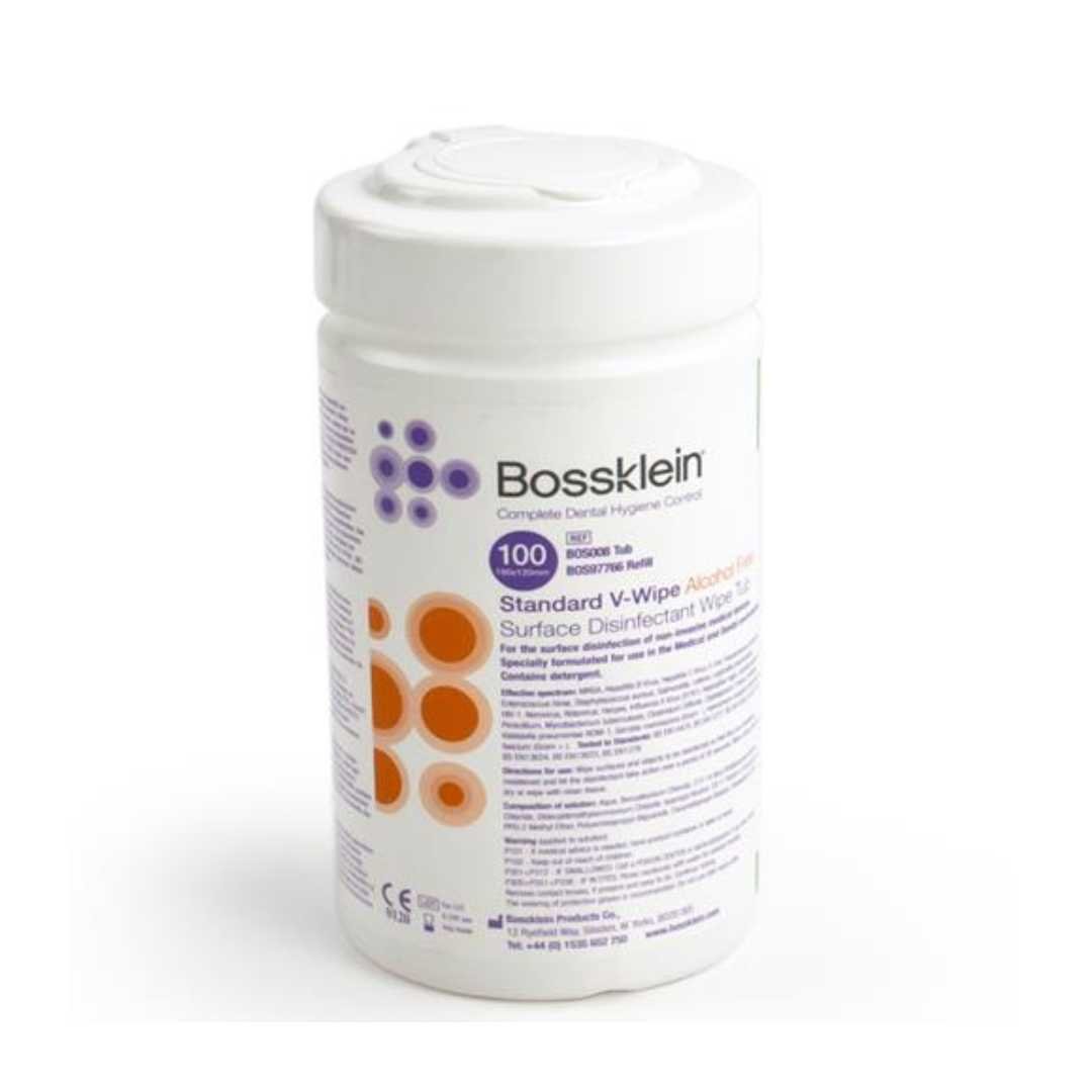 Bossklein Standard Alcohol Free V Wipes (Surface Disinfectant Wipes) by www.tayatalnajoommedical (1)