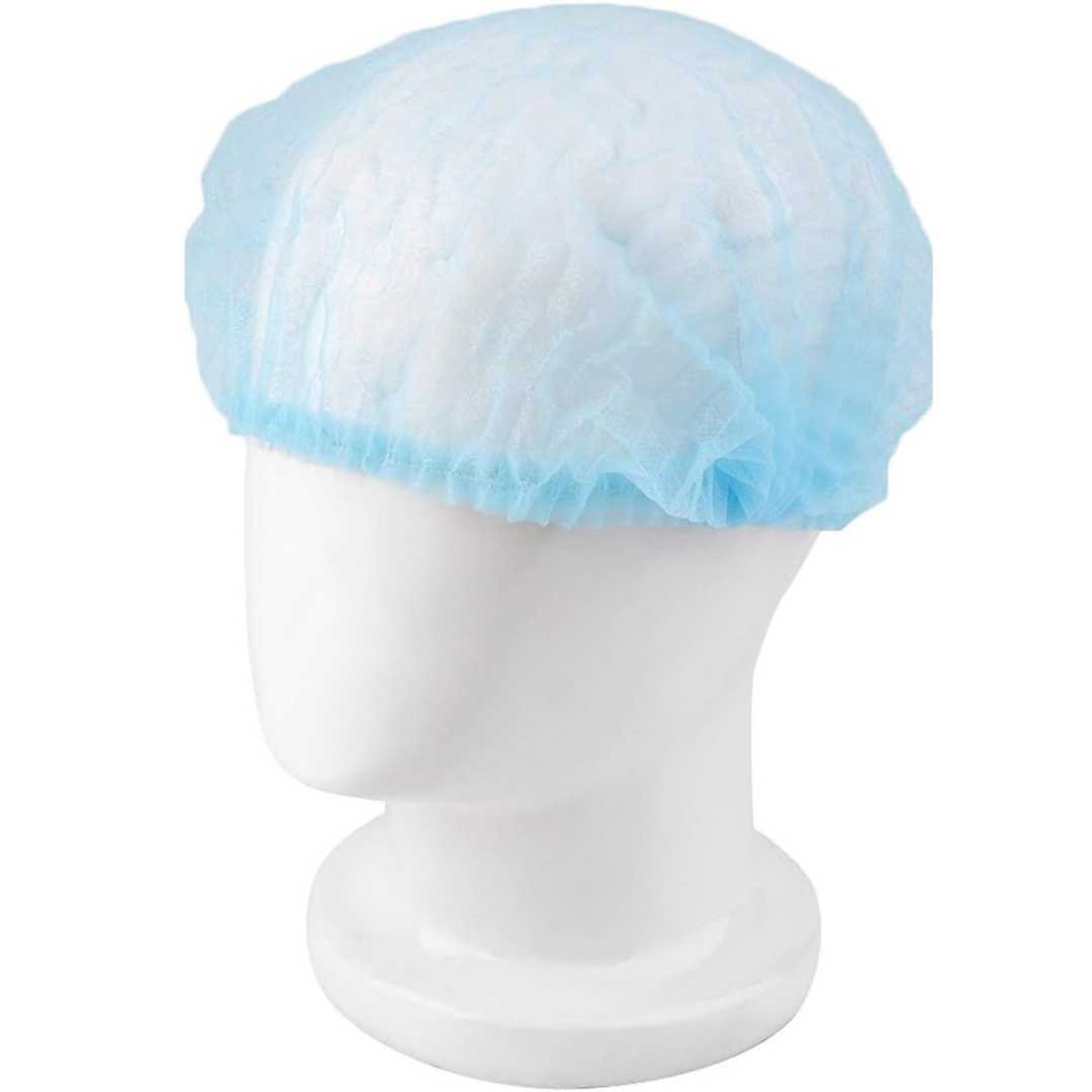 Disposable Head Cover Mob Cap Hat Hair by www.tayatalnajoommedical (1)