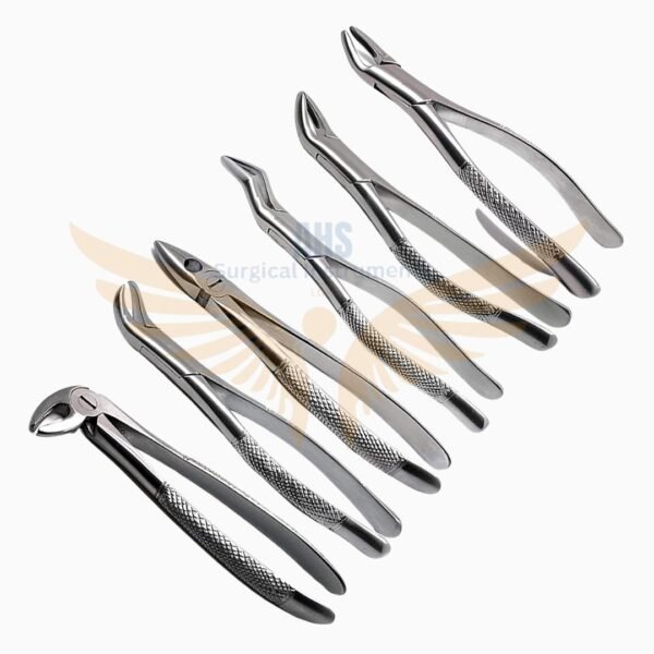 AHS Surgical Extraction Forceps 23, 65, 150, 151, Md1, Md3 Lower Upper Molar Incisors Dental